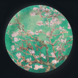 Green Van Gogh Almond Blossoms Paper Plate<br><div class="desc">Soft Green Almond Blossoms by Vincent Van Gogh colour alteration copyright 2sweet4wordsDesigns/ PureVintage Love Soft Green Almond Blossoms for an artistic touch to Personal Style, Wedding Party, Baby Shower, Office gifts or Spring Party: Celebrate your special occasions with the enchanting beauty of Vincent Van Gogh's Almond Blossoms. Our Soft Green...</div>