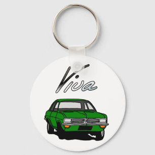 Green Vauxhall Viva HC Key Ring