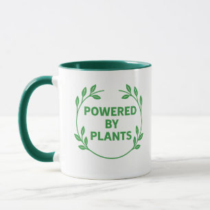 Green Vegan Plant Based Mug