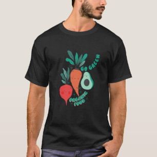 Green Vegan Plastic Free Save Earth  1 T-Shirt
