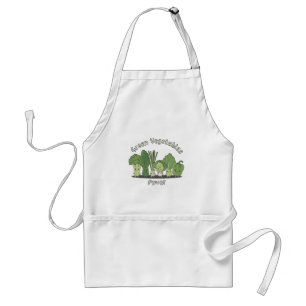 Green Vegetables Power Standard Apron
