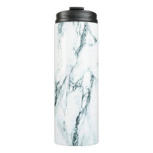 Green Vein Marble Look Thermal Tumbler
