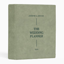 Green Velvet The Wedding Planner Personalised Name