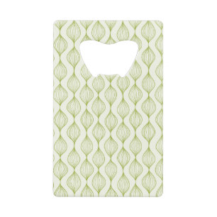 Green vertical ogee pattern background