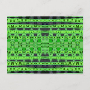 green vibes postcard