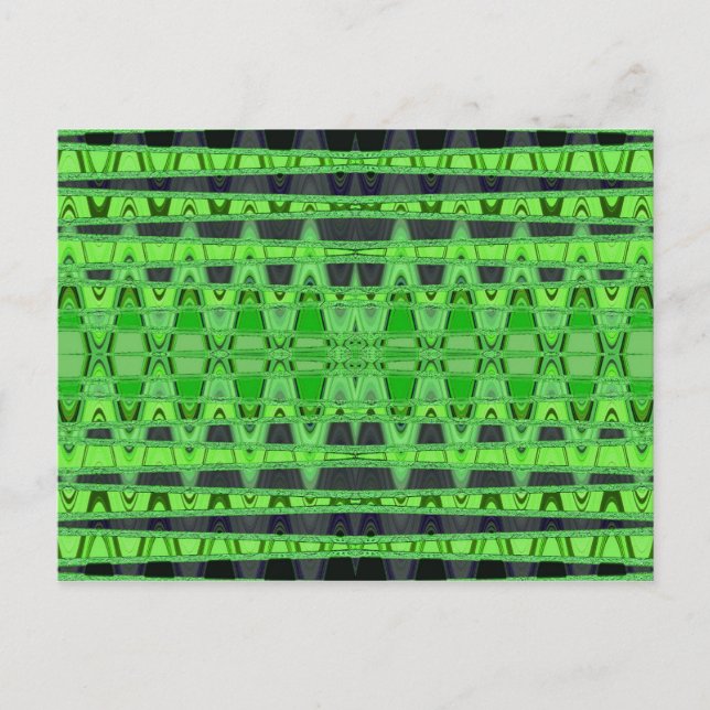 green vibes postcard (Front)