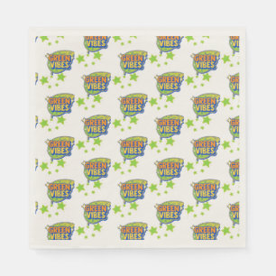 Green Vibes, World Environment Day, Save THE Earth Napkin