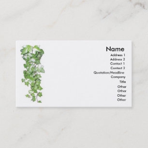 Green Vine Business Card
