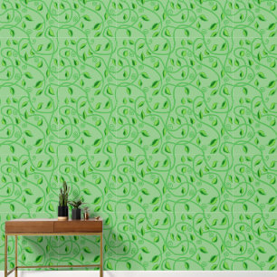 Green vine leaves Wallpaper