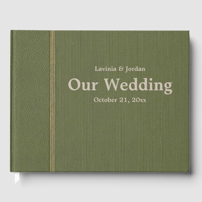 Green Vintage Book (Front)