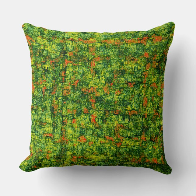 Green virtual tree bark, with small stains of red cushion (Front)