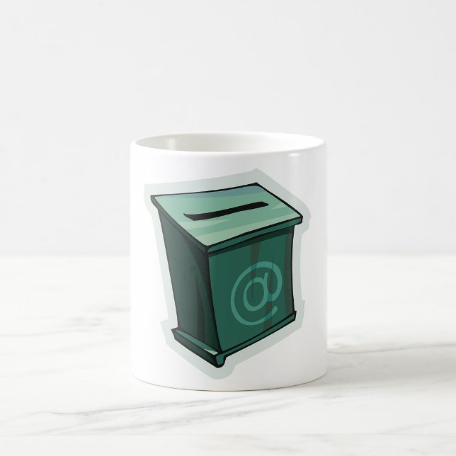 Green Voting Box Coffee Mug (Creator Uploaded)