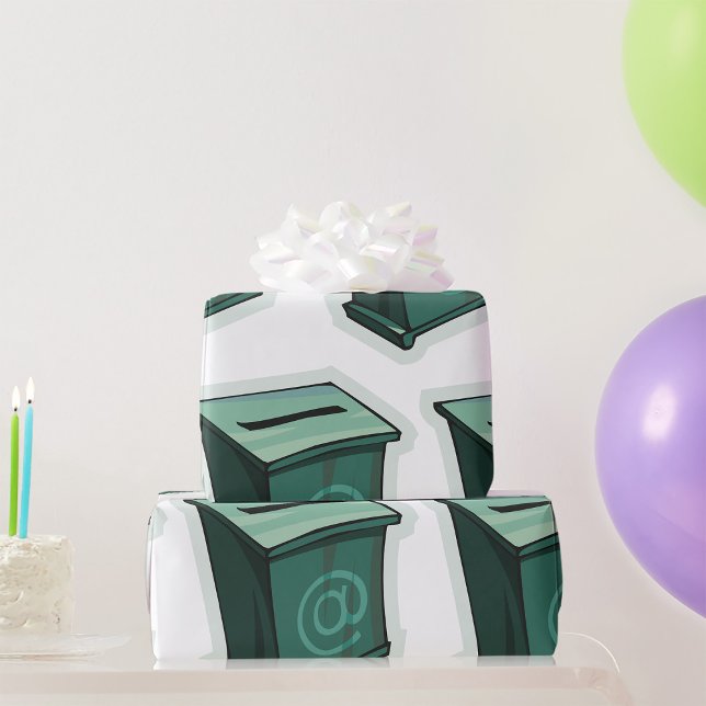 Green Voting Box Wrapping Paper (Creator Uploaded)