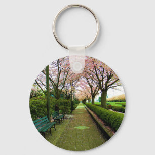 Green Walk Key Ring