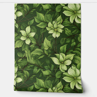 Green wall pattern