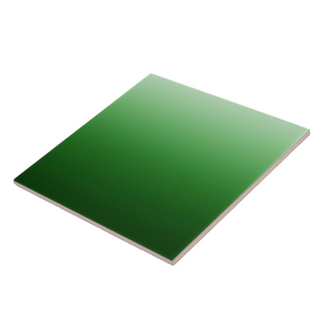 Green Wallpaper Background Ceramic Tile (Side)