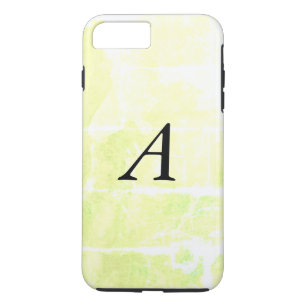 Green / Water Colour / Monogram ( yellow) Case-Mate iPhone Case