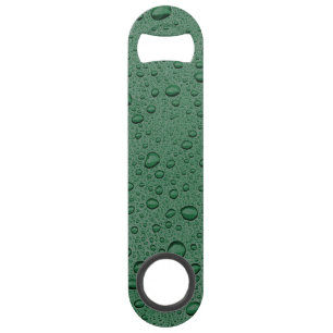 Green water droplets