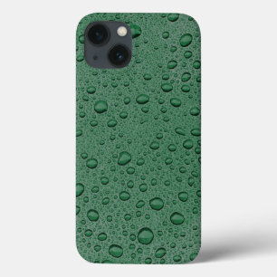 Green water droplets Case-Mate iPhone case