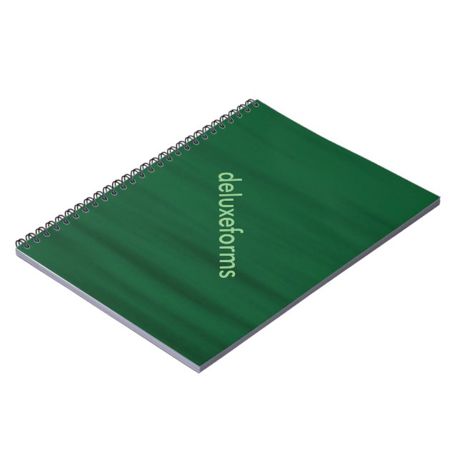 Green Water Notebook (Left Side)