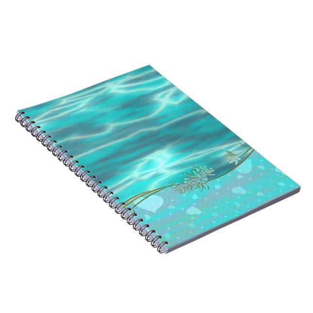 Green Water Notebook (Right Side)