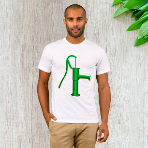 Green Water Pump Mens T-Shirt