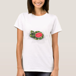 Green Watermelon Snake T-Shirt