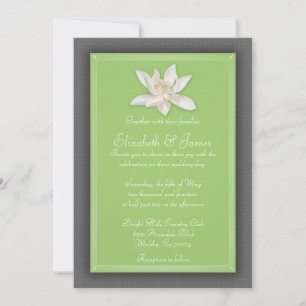Green Wedding Invitations