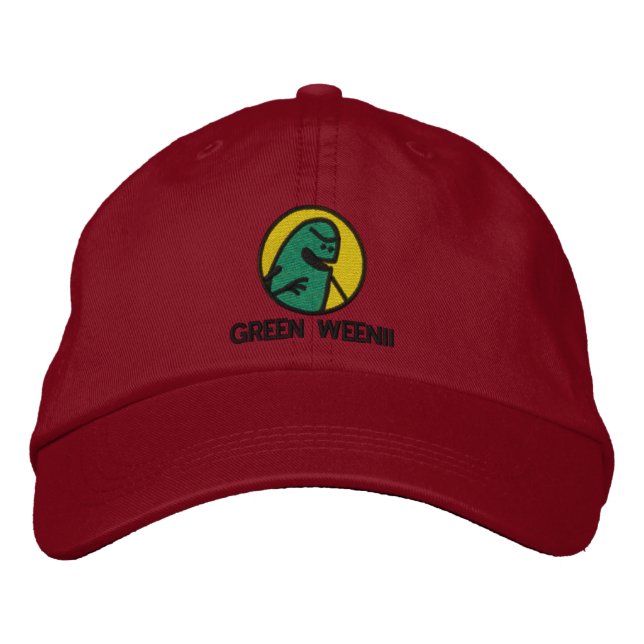 Green Weenii Logo Hat (deluxe) (Front)