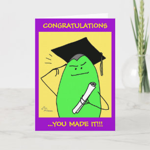 Green Weenii "The Graduate" Card