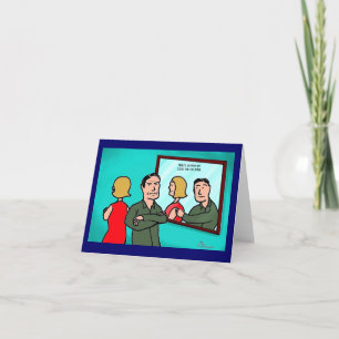 Green Weenii "Time to Reflect" Note Card