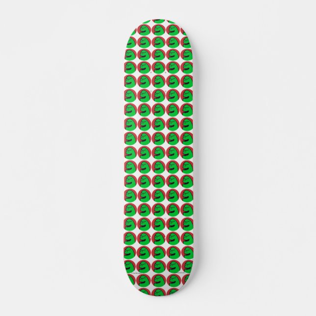 Green Weenii "Weenii Head" Skateboard (Front)