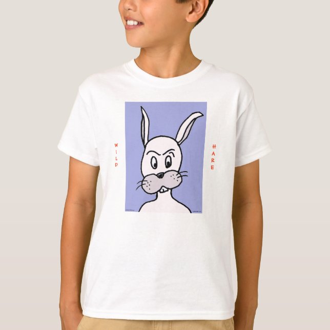Green Weenii "Wild Hare" Kid's Shirt (Front)
