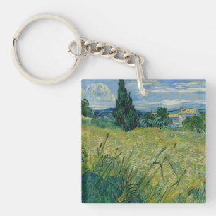Green Wheat 1889 Key Ring