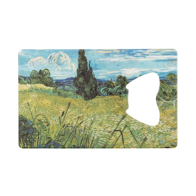 Green Wheat Field  Vincent van Gogh    (Front (Horizontal))