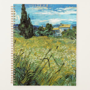 Green Wheat Field  Vincent van Gogh     Planner