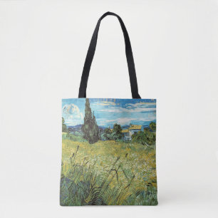 Green Wheat Field  Vincent van Gogh    Tote Bag