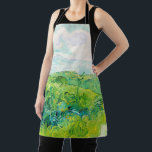 Green Wheat Fields, Van Gogh Apron<br><div class="desc">Vincent Willem van Gogh (30 March 1853 – 29 July 1890) was a Dutch post-impressionist painter who is among the most famous and influential figures in the history of Western art. In just over a decade, he created about 2, 100 artworks, including around 860 oil paintings, most of which date...</div>
