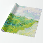 Green Wheat Fields, Van Gogh Wrapping Paper<br><div class="desc">Vincent Willem van Gogh (30 March 1853 – 29 July 1890) was a Dutch post-impressionist painter who is among the most famous and influential figures in the history of Western art. In just over a decade, he created about 2, 100 artworks, including around 860 oil paintings, most of which date...</div>
