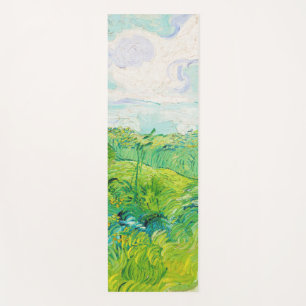 Green Wheat Fields, Van Gogh Yoga Mat