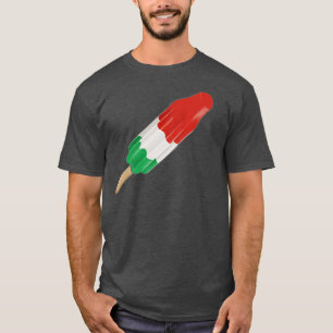 Green White and Red Rocket Popsicle T-Shirt