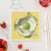 Green White Blossom Flower Elegant Summer Wedding