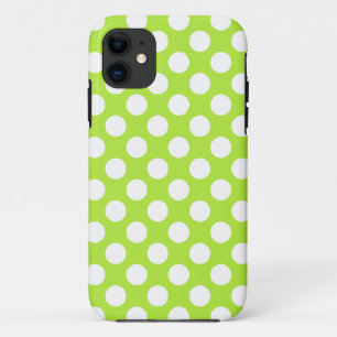 Green White Polka Dots - iPhone 5 Cover