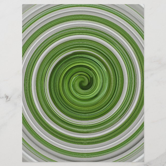 Green-white spiralpattern (Front)