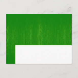 Green/White Wood Grain Wedding Writable Place Card