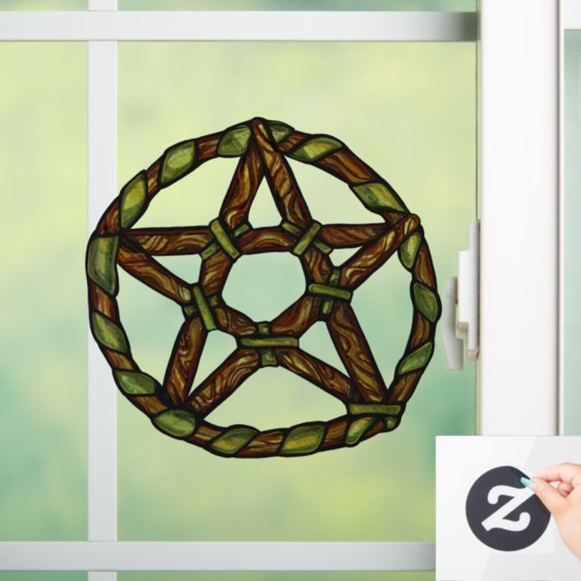 Green Witch Pagan Pentacle Nature Wicca            (Home)