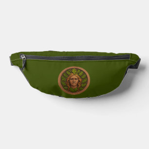 Green Woman - Wood Bum Bags