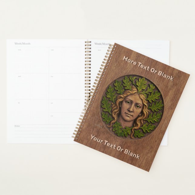 Green Woman - Wood Planner (Display)