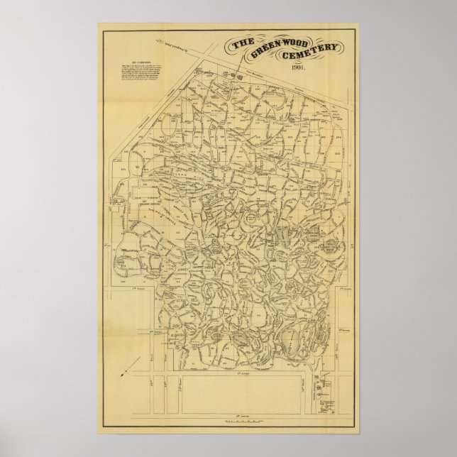 Green Wood Cemetery Poster (Front)