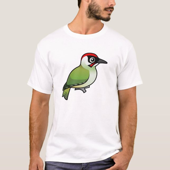 Green Woodpecker T-Shirt (Front)